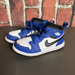 Nike Air Jordan 1 Mid Blue (DQ8425-402) Toddler Size 9C